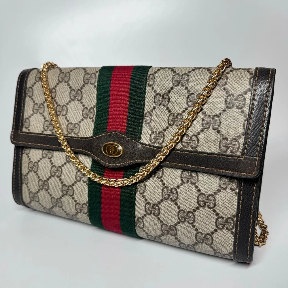 ♦️SOLD♦️Gucci Ophidia Supreme GG Monogram Crossbody Bag - Picture 17 of 17